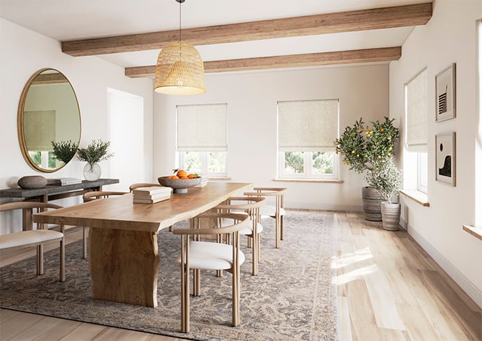 William Morris At Home Willow, Jute - Twist&Fit Roman Blind - Image 7